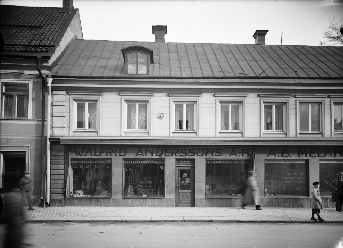 Paul Sandberg, Walfrid Anderssons Sadelmakeri AB, Kungsängsgatan 4, Uppsala 1934