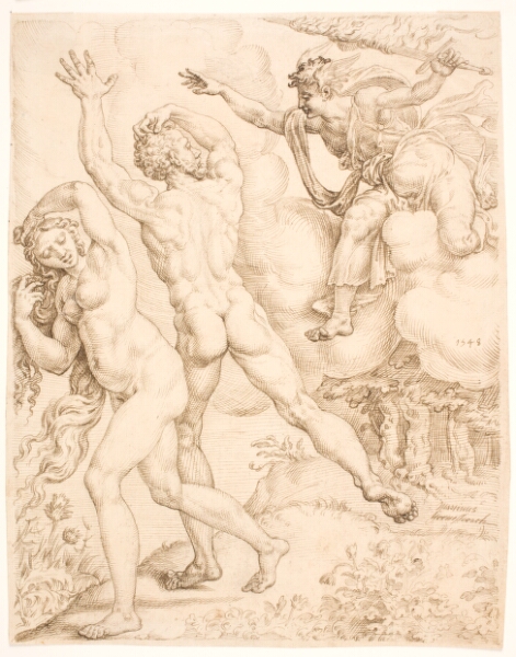 Maarten van Heemskerck, Uddrivelsen af Edens have