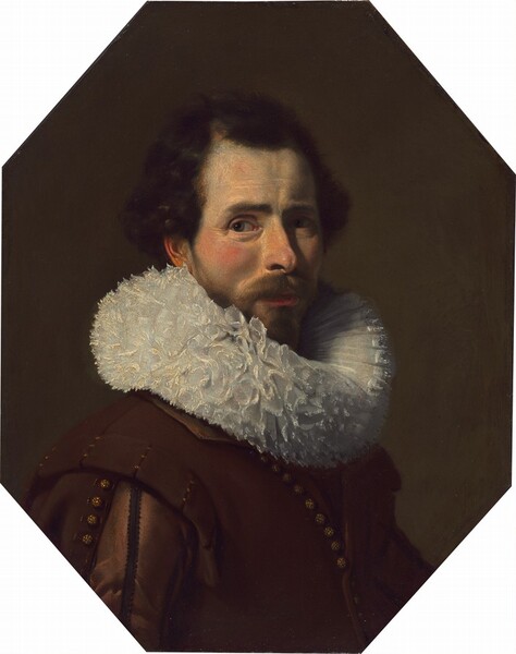 Thomas de Keyser, Portrait of a Gentleman Wearing a Fancy Ruff