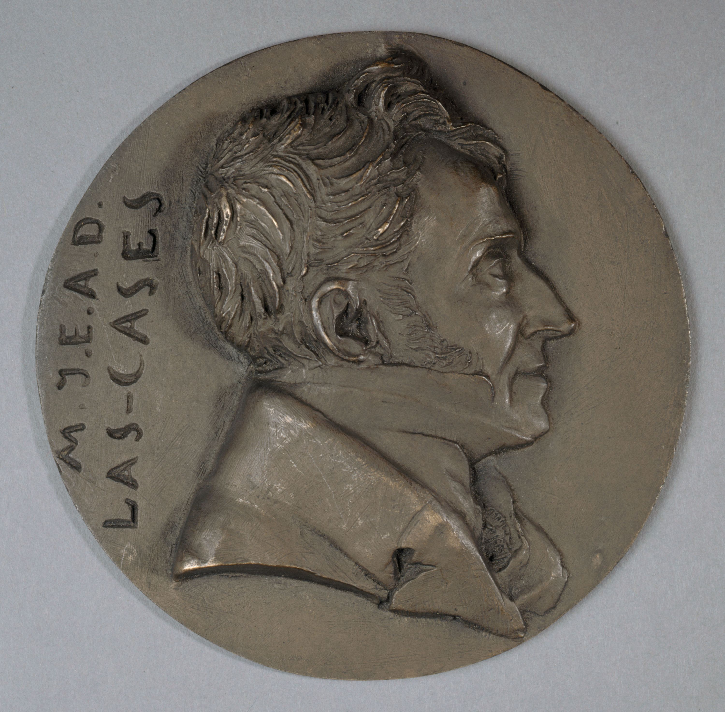 David d'Angers, Portrait d'Emmanuel de Las Cases (1766-1842), historien