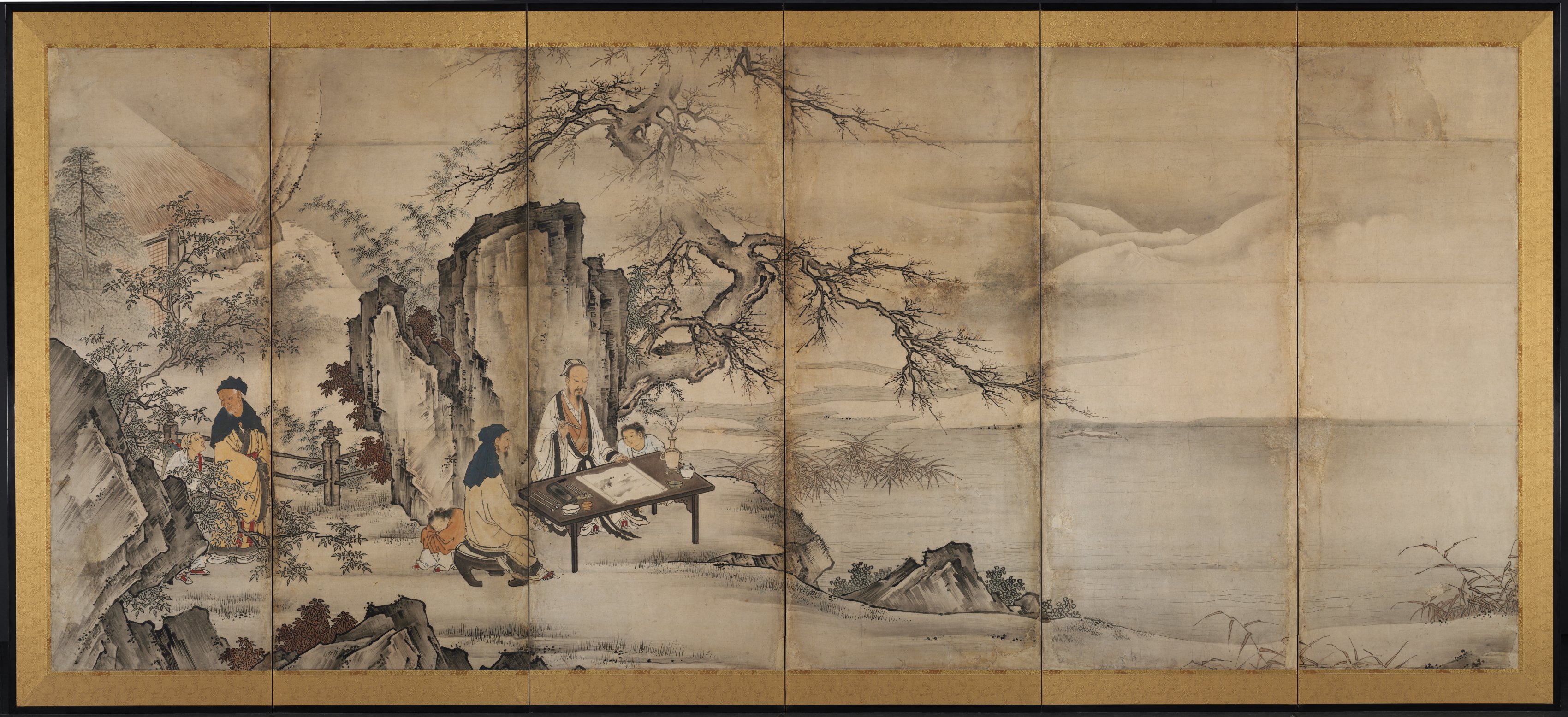 Kano Shōei, The Four Accomplishments