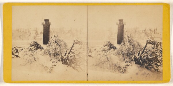 Unknown, [Terapin Tower in snow, Canada]