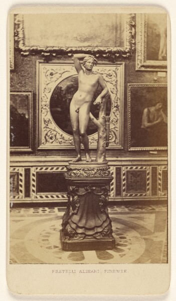 Fratelli Alinari, The Antinous(?) Tribune - Florence