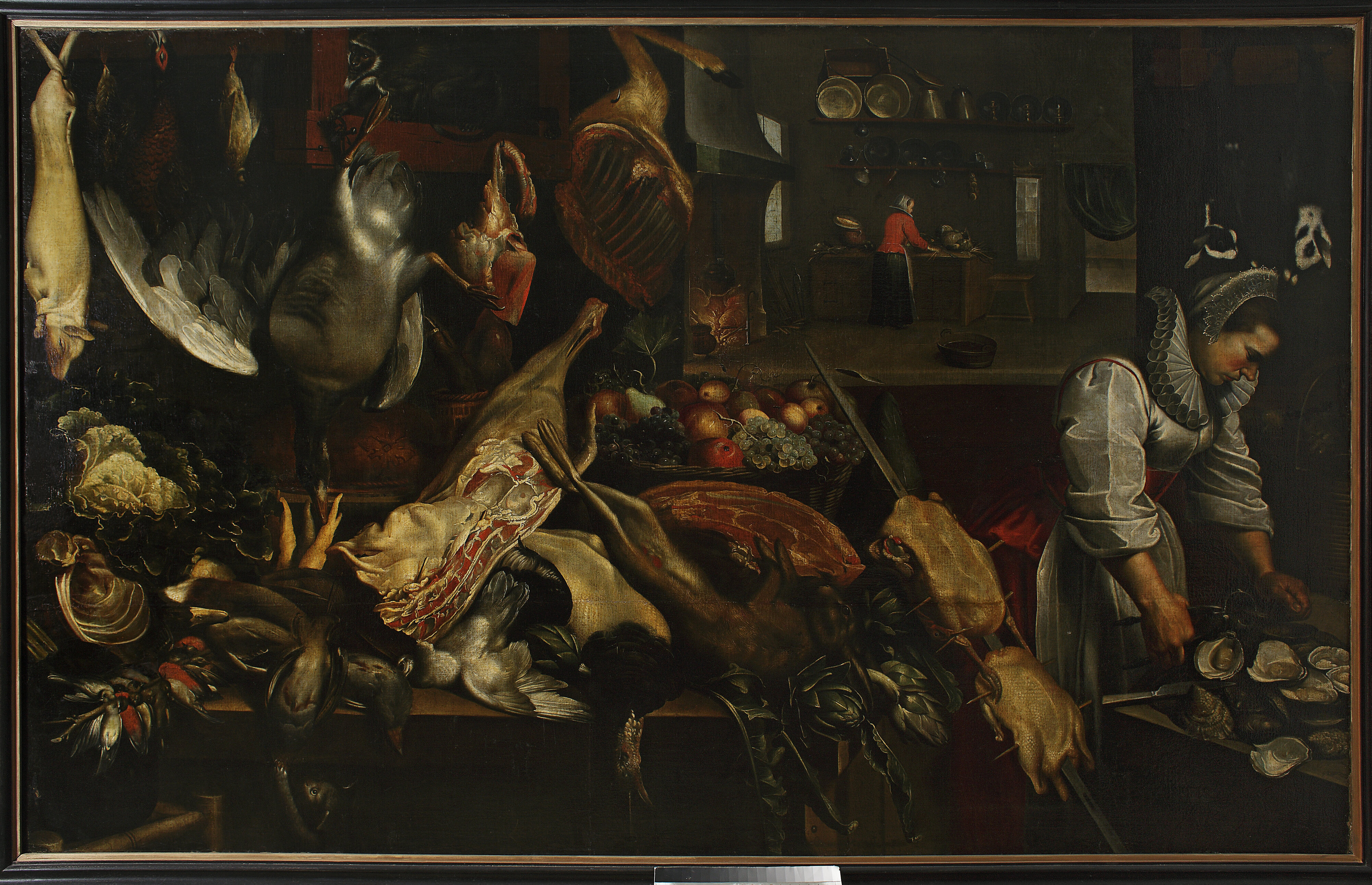 Frans Snyders, Kitchen interior