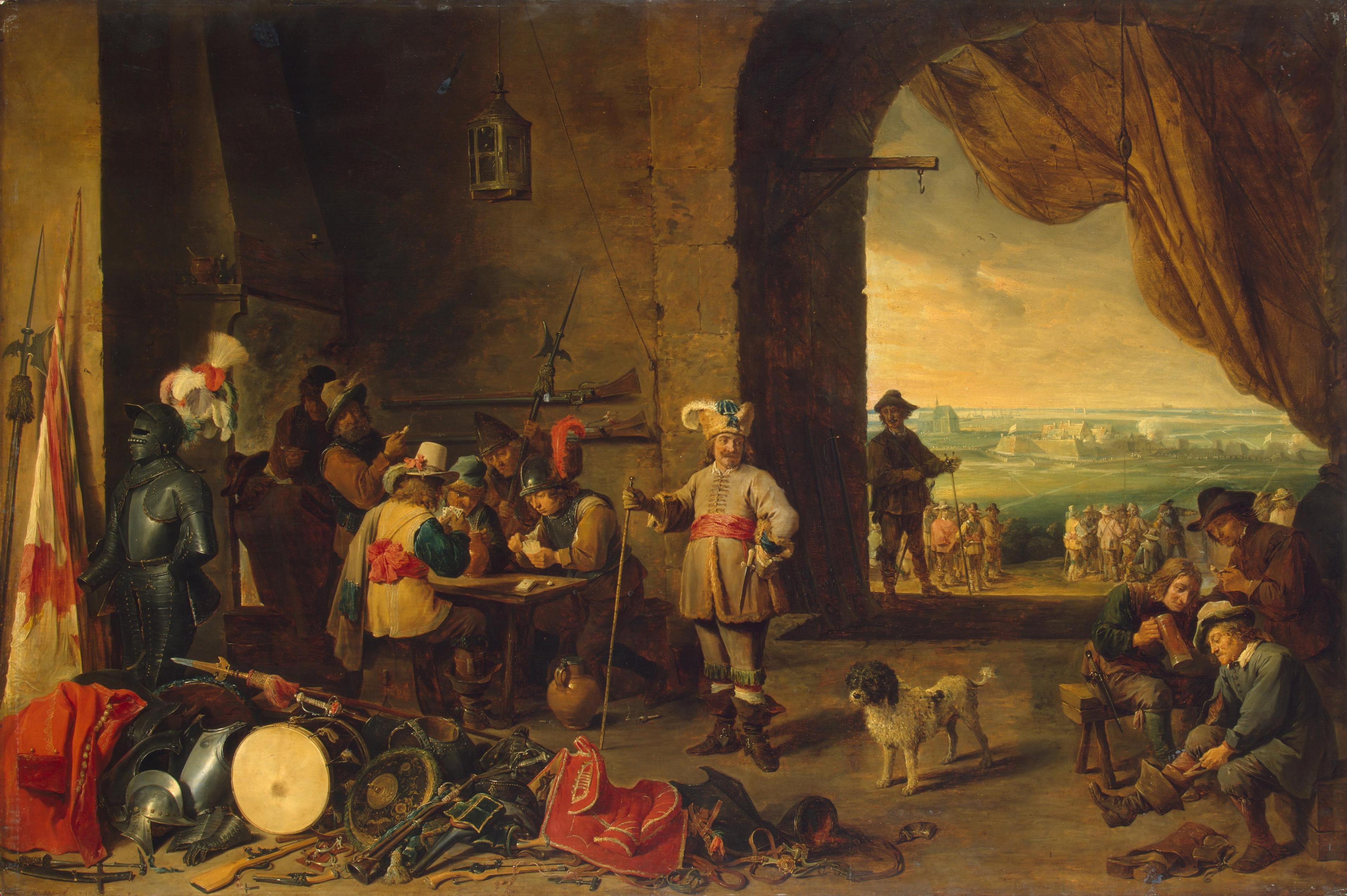 David Teniers the Younger, Guardroom