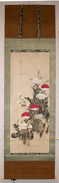 Tawaraya Sōtatsu, Red and White Poppies