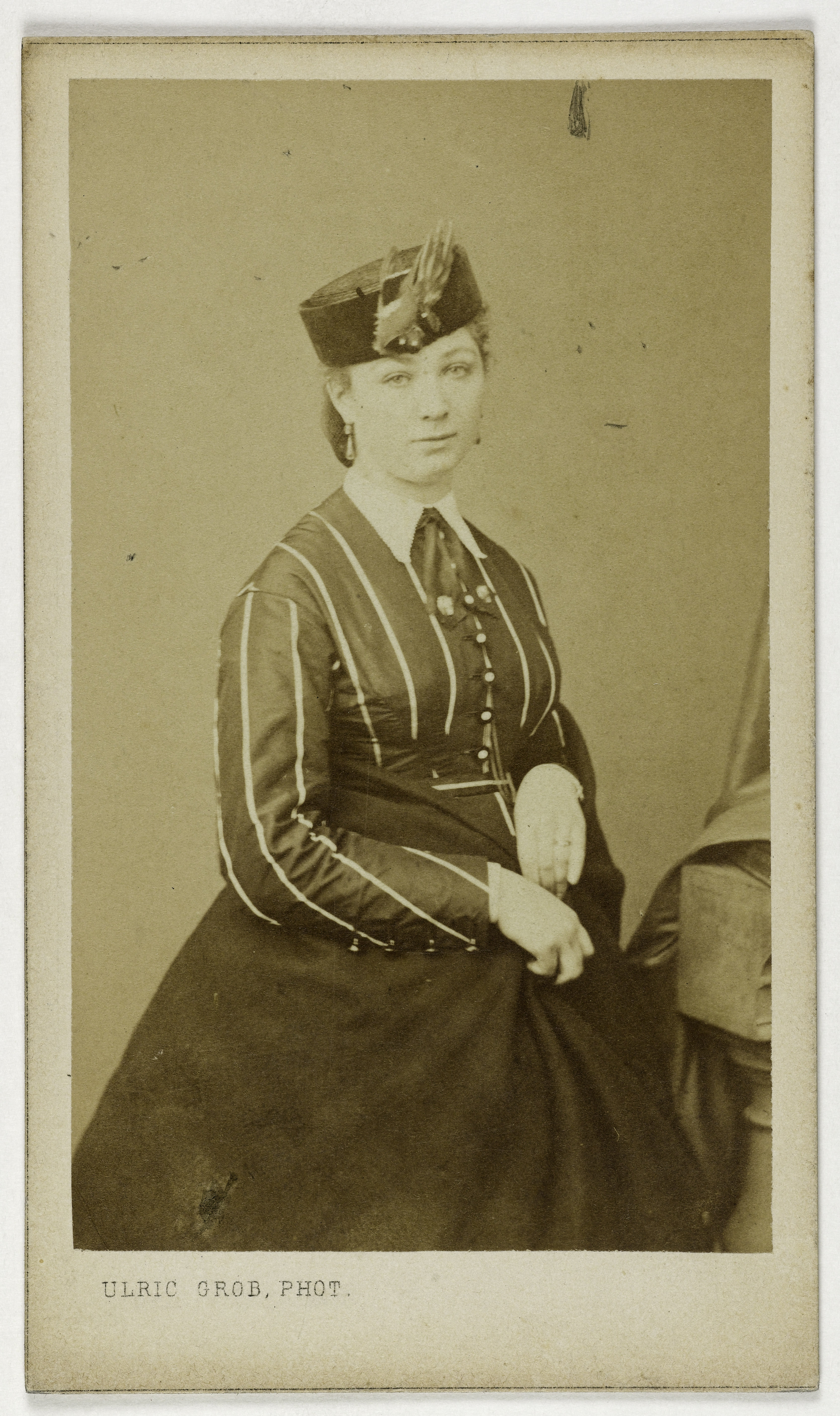 Ulric Grob, Portrait de Huback M., actrice