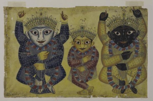 Unknown, Balabhadra, Subhadra and Jagannatha