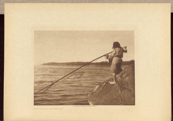 Edward S. Curtis, Ready to Throw the Harpoon
