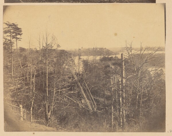 A. J. Russell, [Landscape with trees and water]