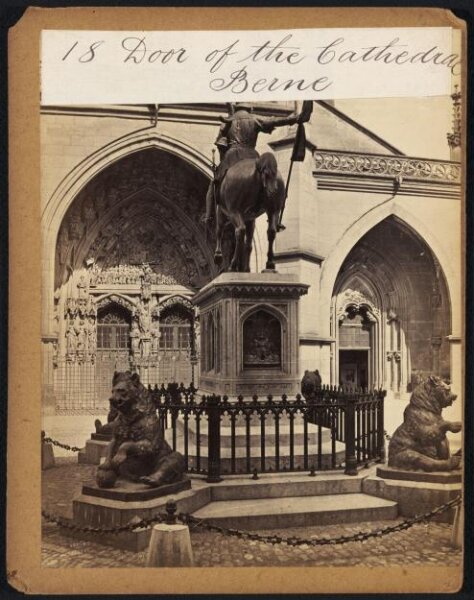 Francis Frith, Door of the Cathedral Berne