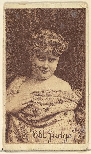 Goodwin & Company, Actress from the Old Judge series (N167) for Old Judge Cigarettes