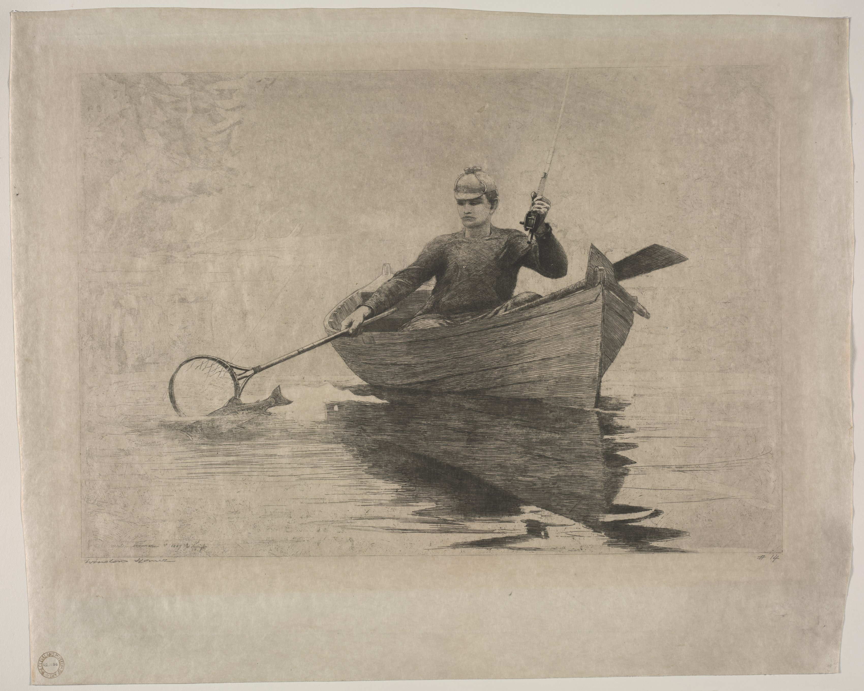Winslow Homer, Fly Fishing