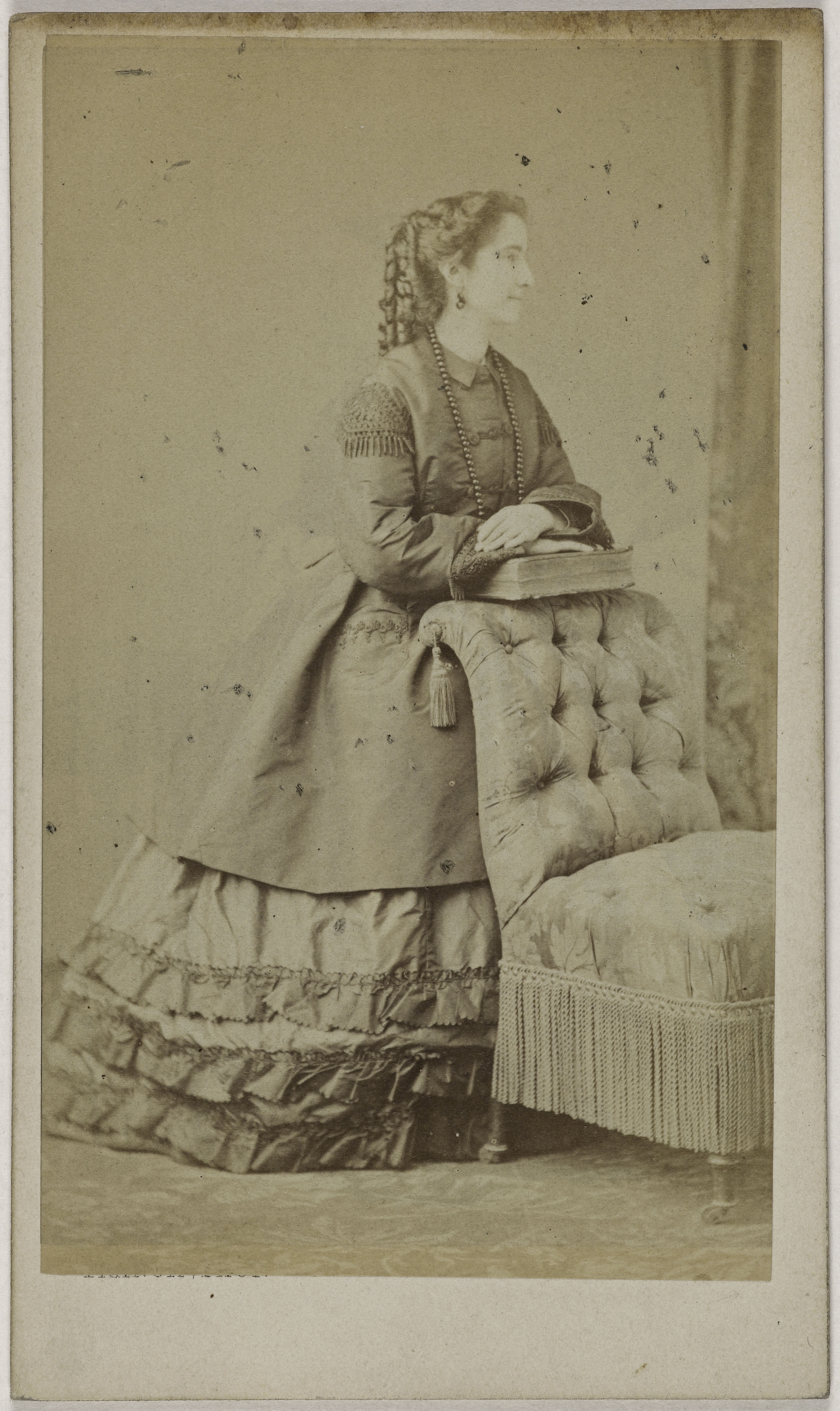 Franck, Portrait de Julie Clémence Marie Dambricourt (actrice au théâtre de l'Odéon et du Gymnase)