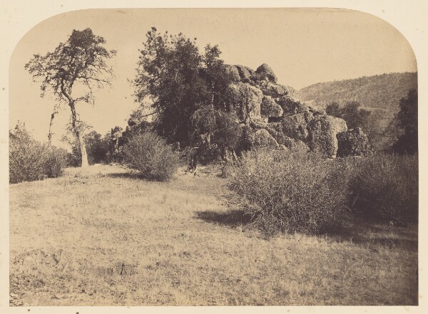 Carleton Watkins, [Tower Rock - North View]
