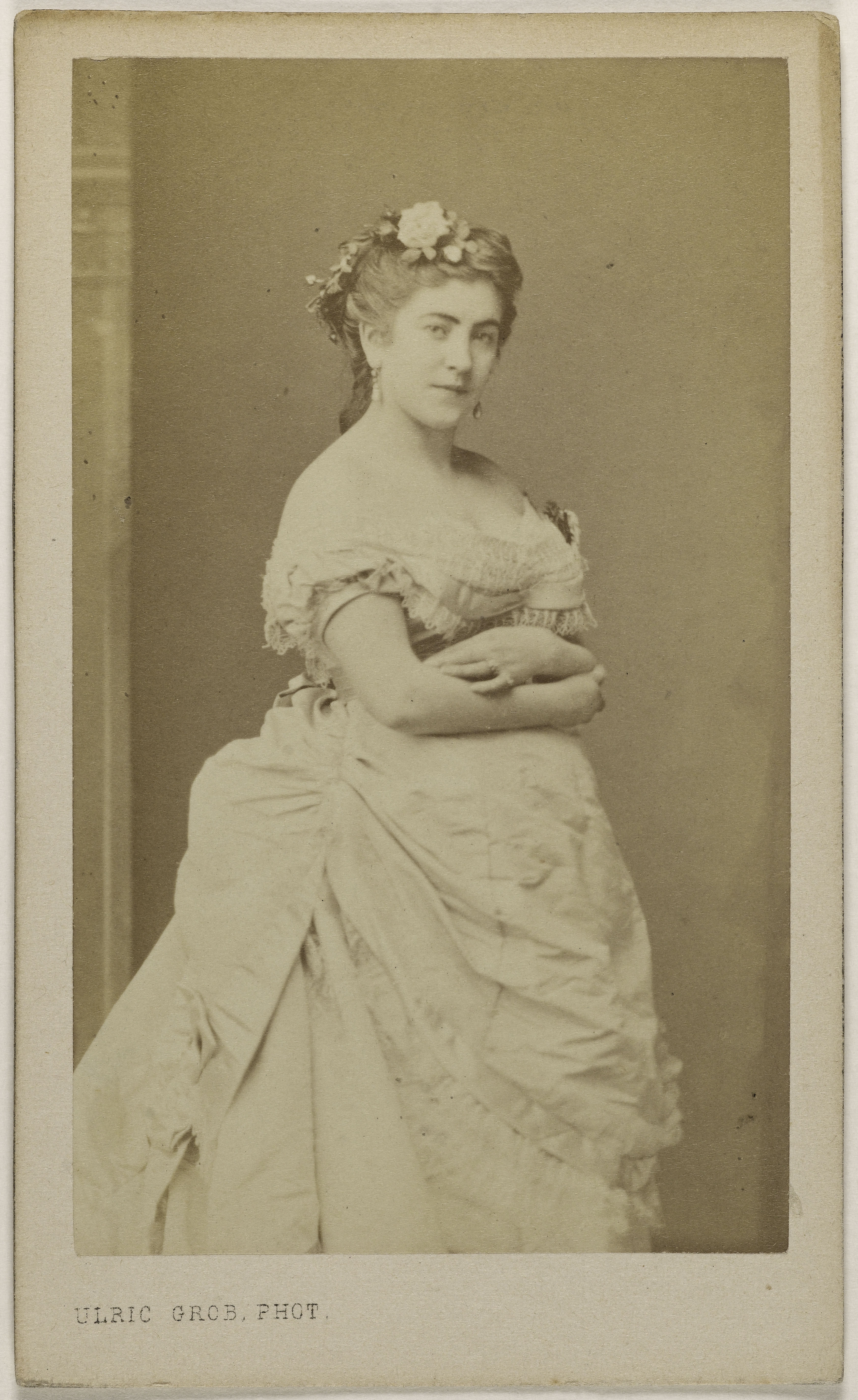 Ulric Grob, Portrait de Berger, Valérie, (actrice)