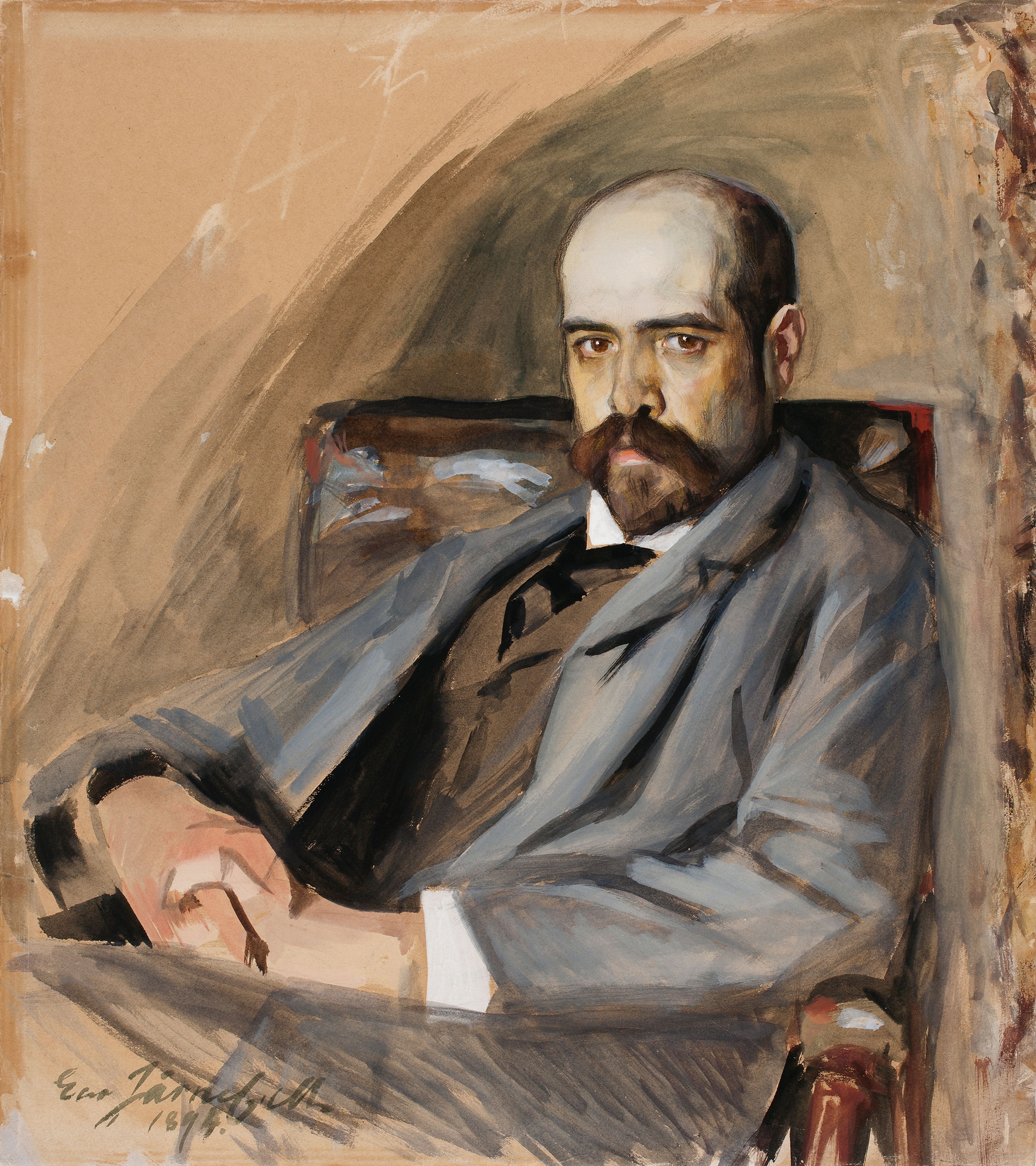 Eero Järnefelt, Portrait of Gunnar Berndtson