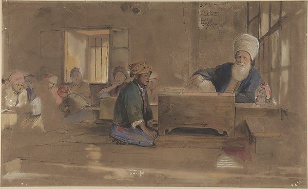 John Frederick Lewis, Arab School