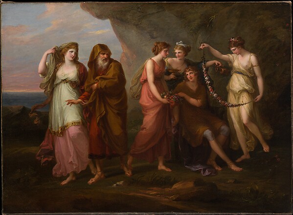 Angelica Kauffmann, Telemachus and the Nymphs of Calypso