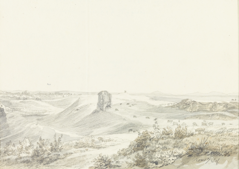 August Matthias (author) Hagen, Italian landscape