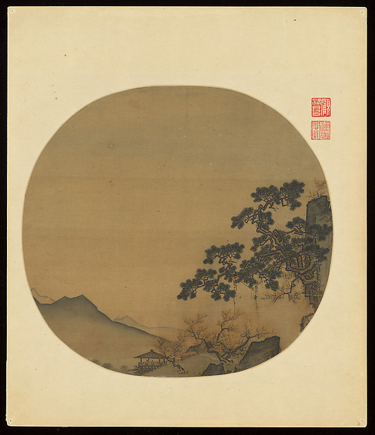 Unidentified artist, Early spring landscape