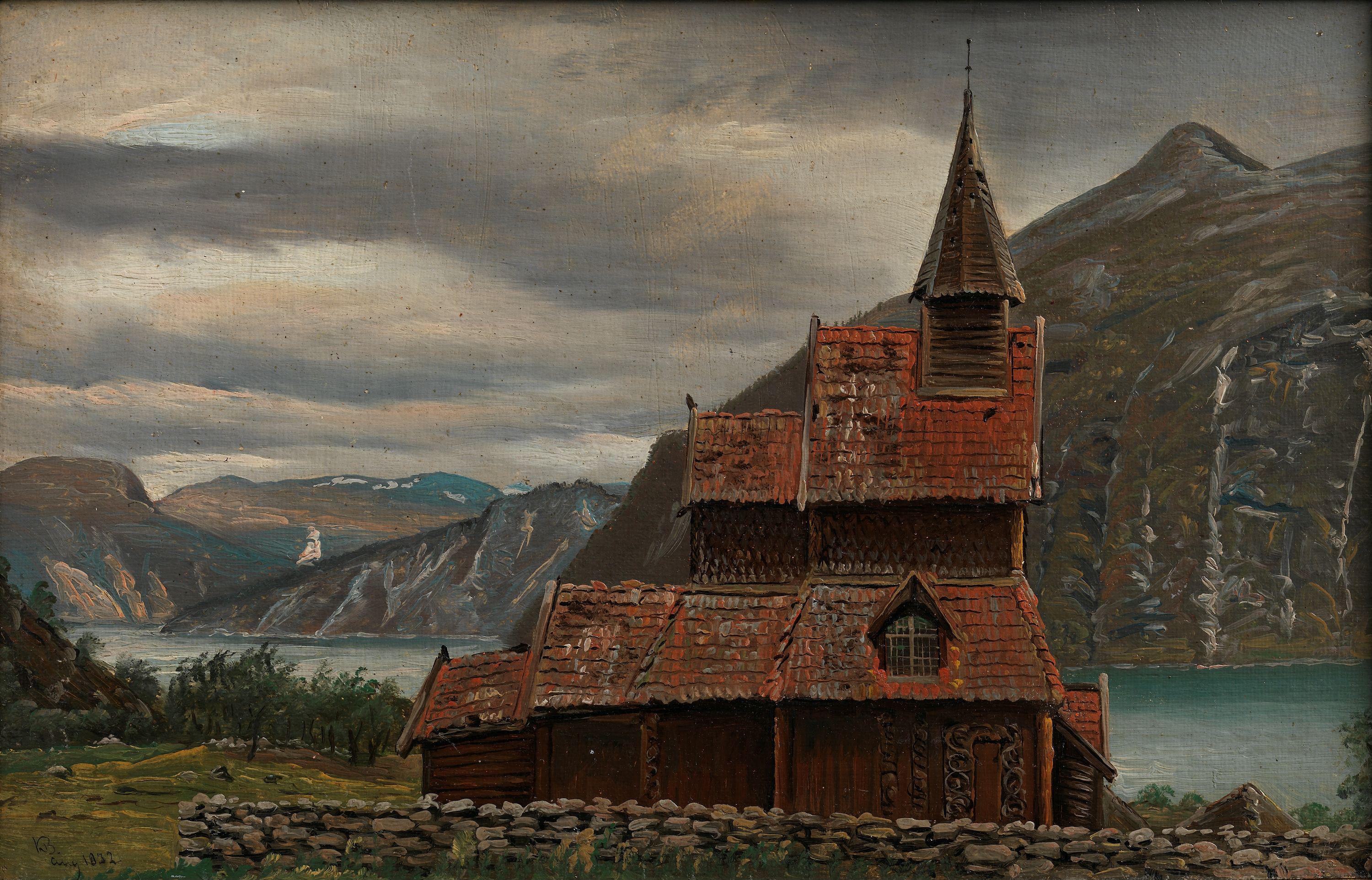 Knud Baade, Urnes Stave Church in Sogn