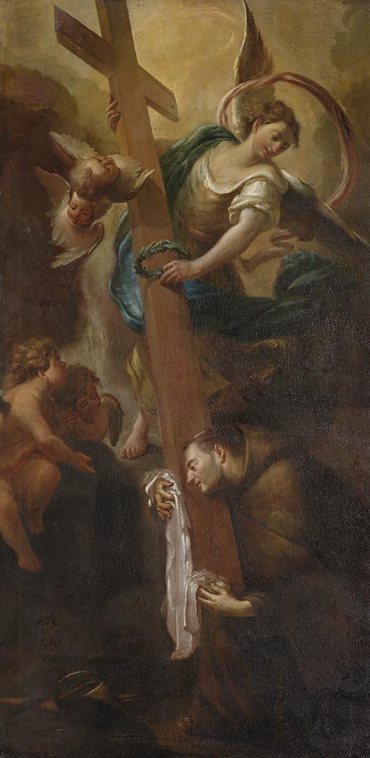 Johann Jakob Dorner the Elder, Der hl. Petrus von Alcantara in Ekstase