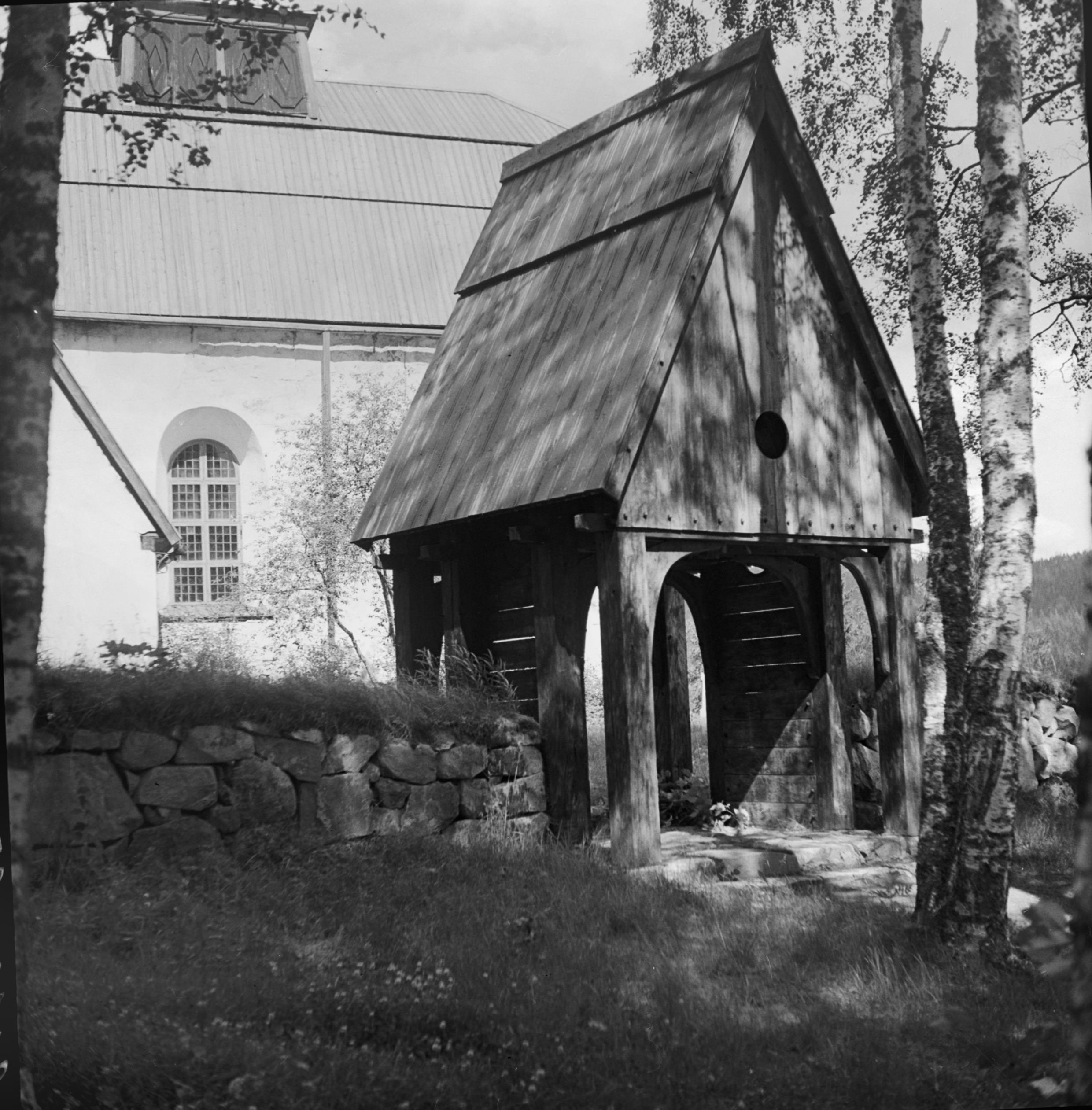 Bertil Berthelson, Ytterlännäs gamla kyrka