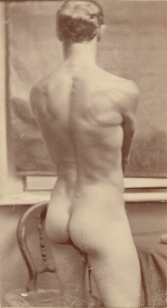 Unknown, [Male nude study]