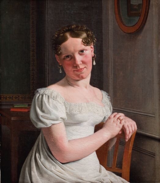 C.W. Eckersberg, Julie Eckersberg, f. Juel, kunstnerens anden hustru
