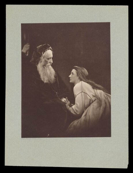 Cameron, Julia Margaret, Prospero and Miranda