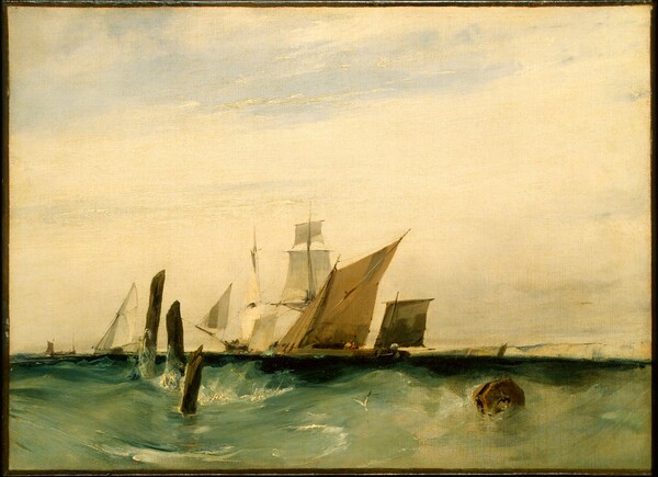 Richard Parkes Bonington, Seapiece: Off the French Coast