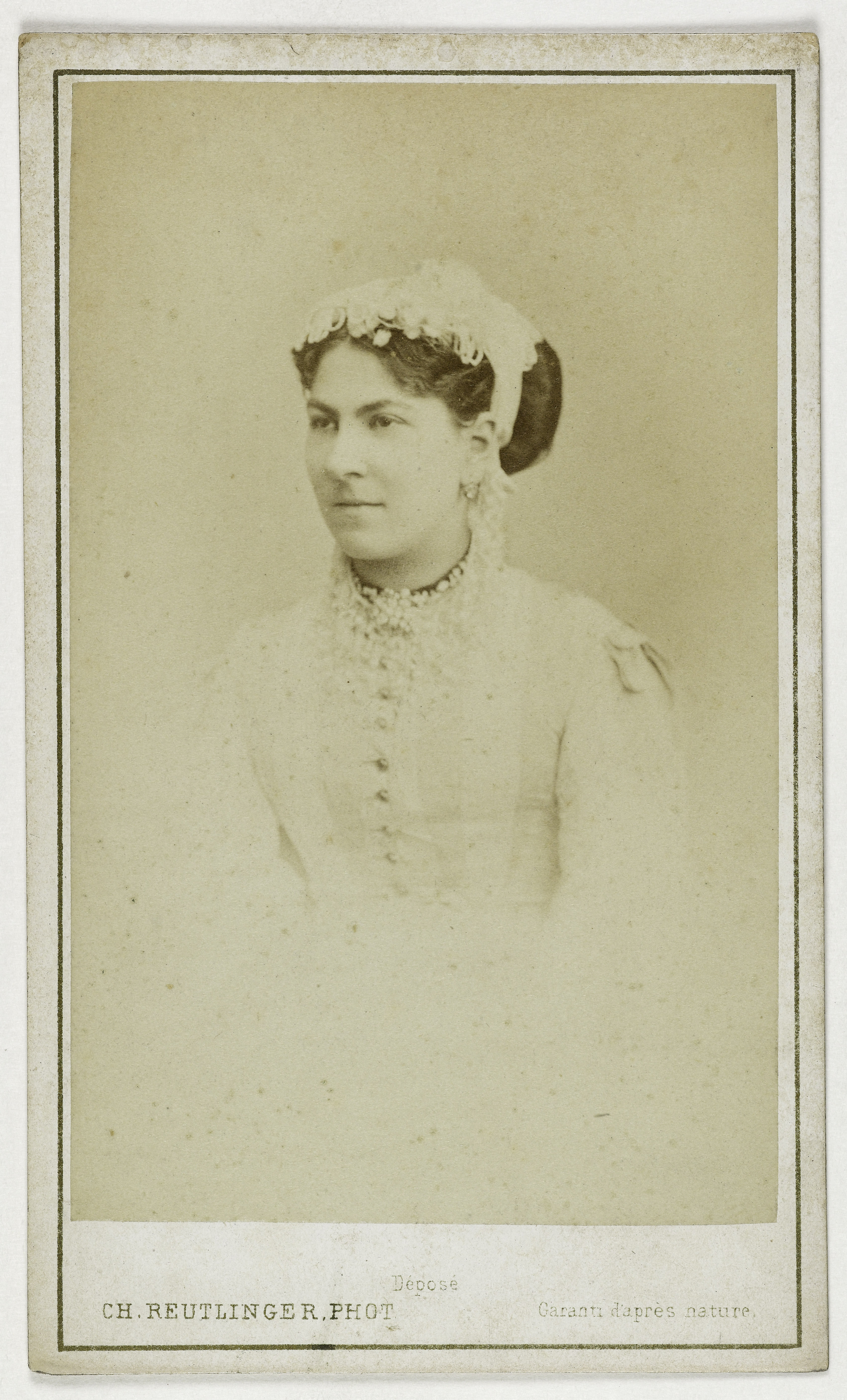 Charles Reutlinger, Portrait de Howey, (actrice au Palais-Royal, 1867)