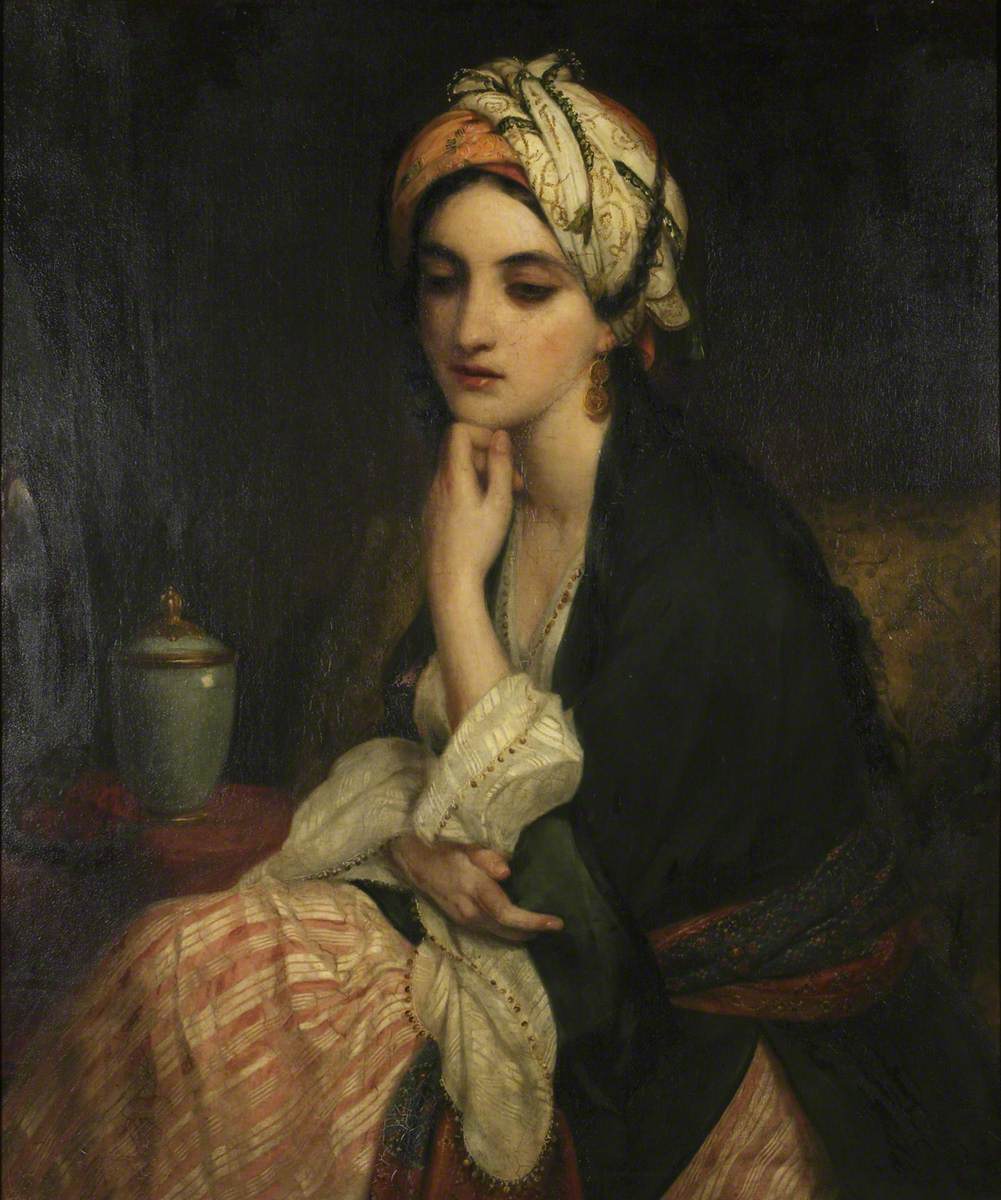 Frederick Richard Pickersgill, Lady in Persian Dress