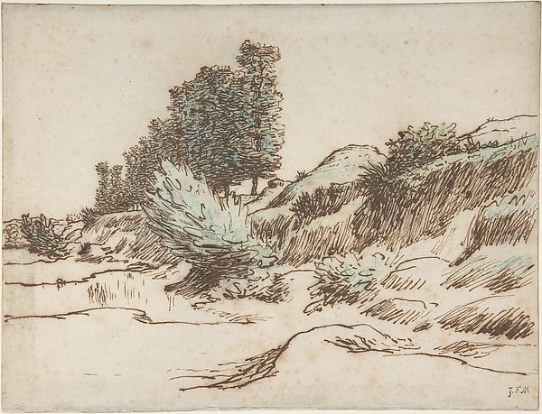 Jean-François Millet, Landscape, Vichy