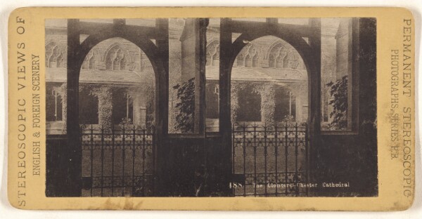 Unknown, The Cloisters, Chester Cathedral.