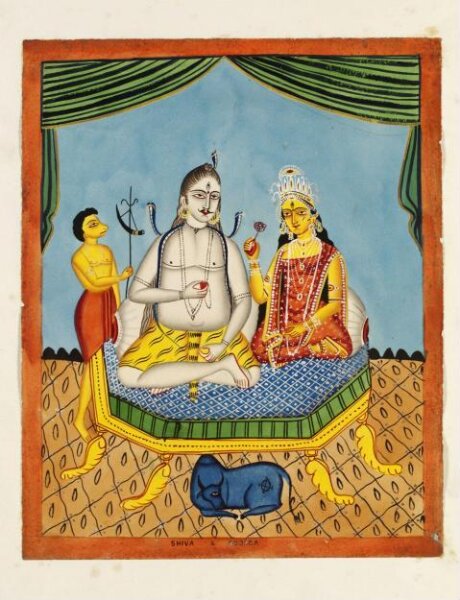 Unknown, Shiva and Nandi