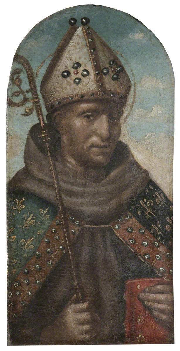 Unknown artist, Saint Louis of Anjou, Bishop of Toulouse (1274-1297)