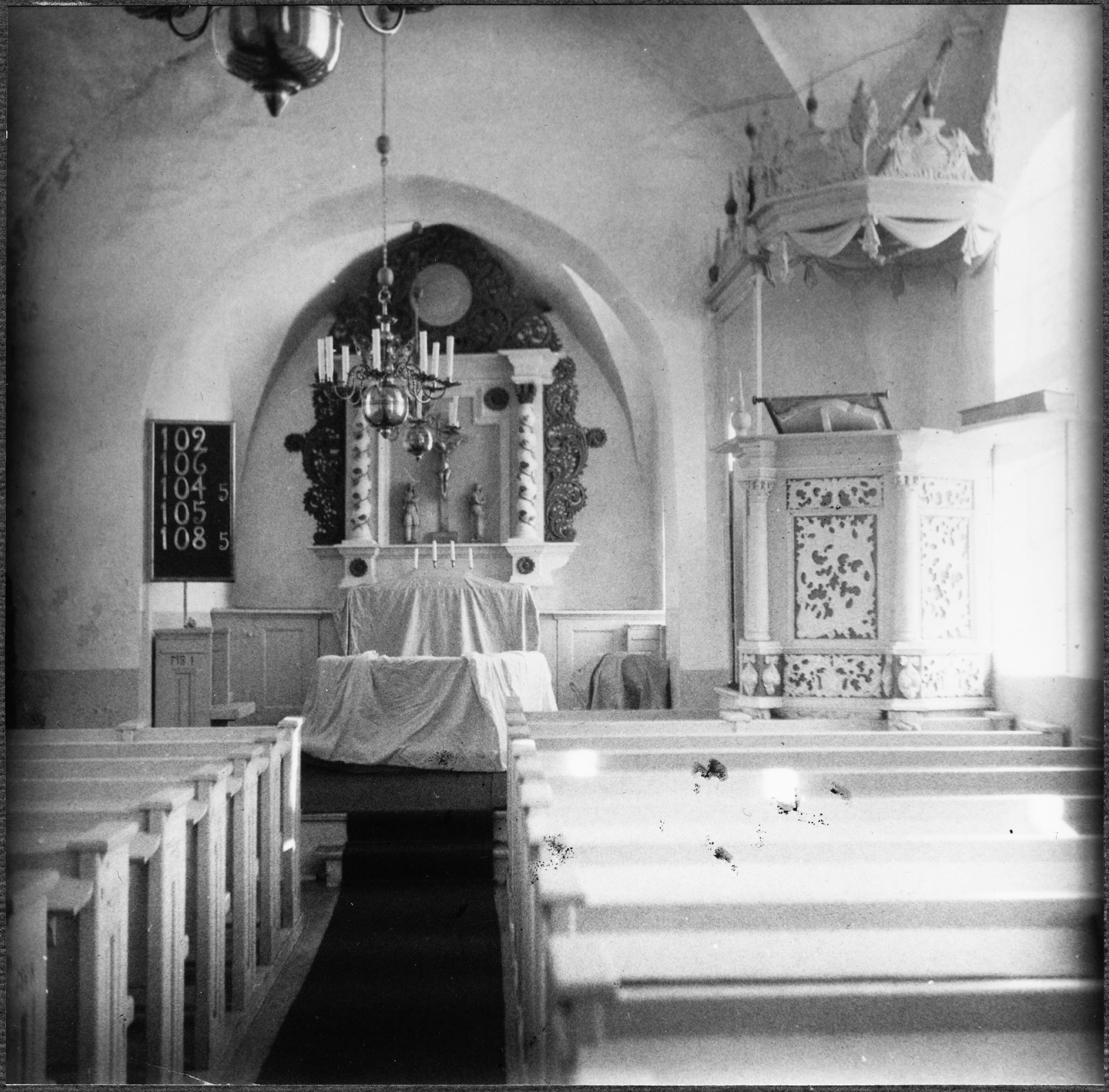 Olle Hellström, Marka kyrka