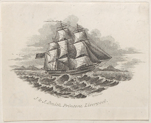Anonymous, British, 19th century, Trade Card for J & J Smith, Printers