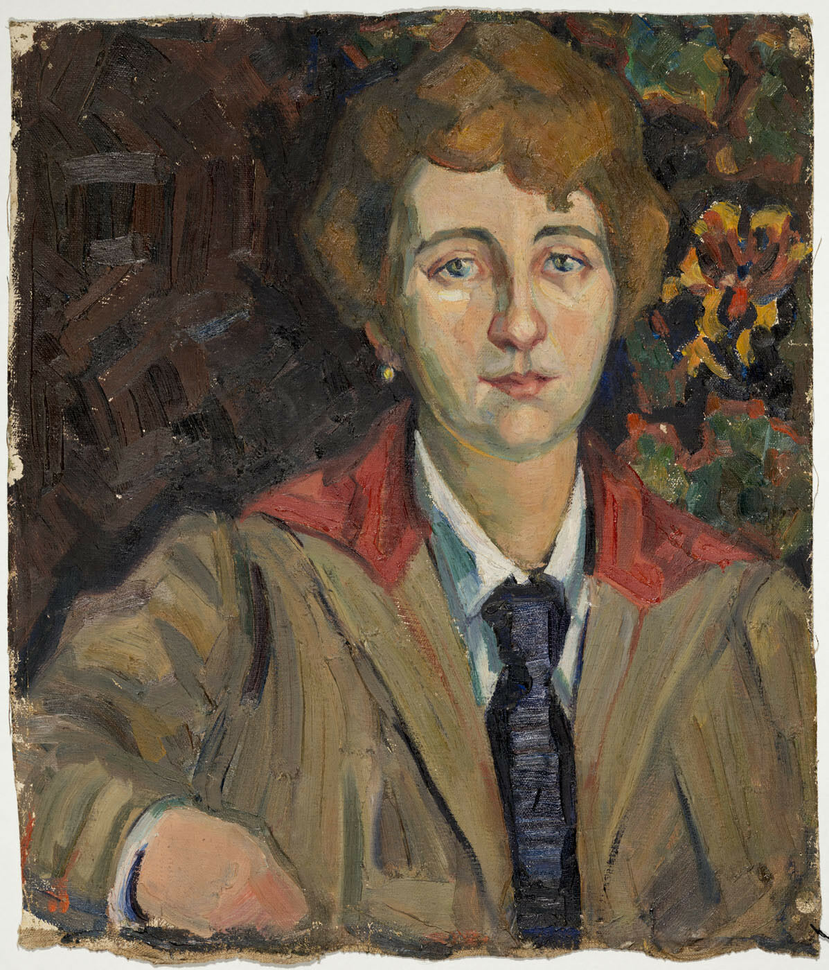 Leona Szczepanowicz (?), Nežinomos moters portretas (dvipusis)