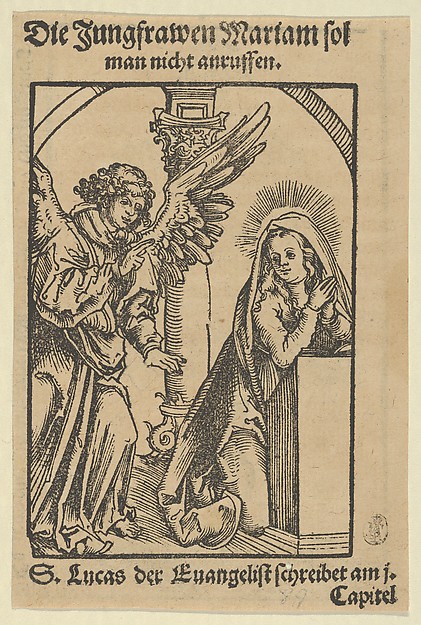 Lucas Cranach the Elder, The Annunciation