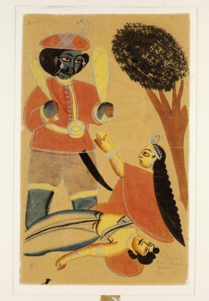 Unknown, Savitri, Yama and Satravan