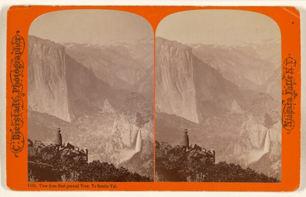 Charles Bierstadt, View from Best general View, Yo Semite Val.