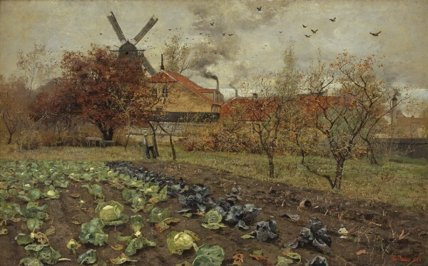 Frits Thaulow, Parti fra Amerikavej i København