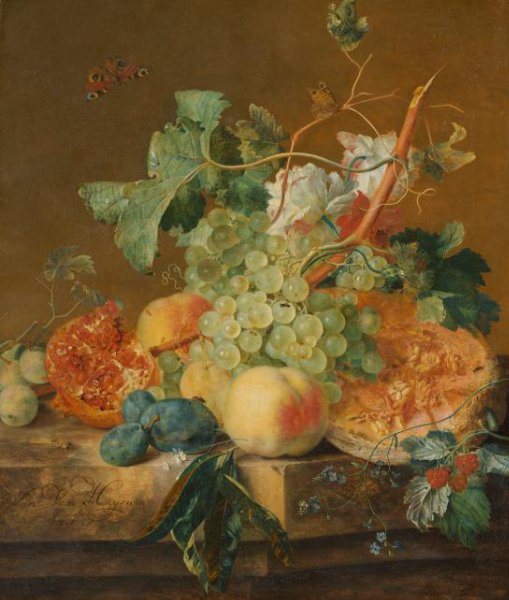 Jan van Huysum, Still Life with Fruit
