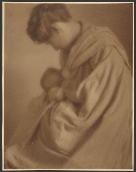 Louis Fleckenstein, [Portrait of a Mother and Baby]