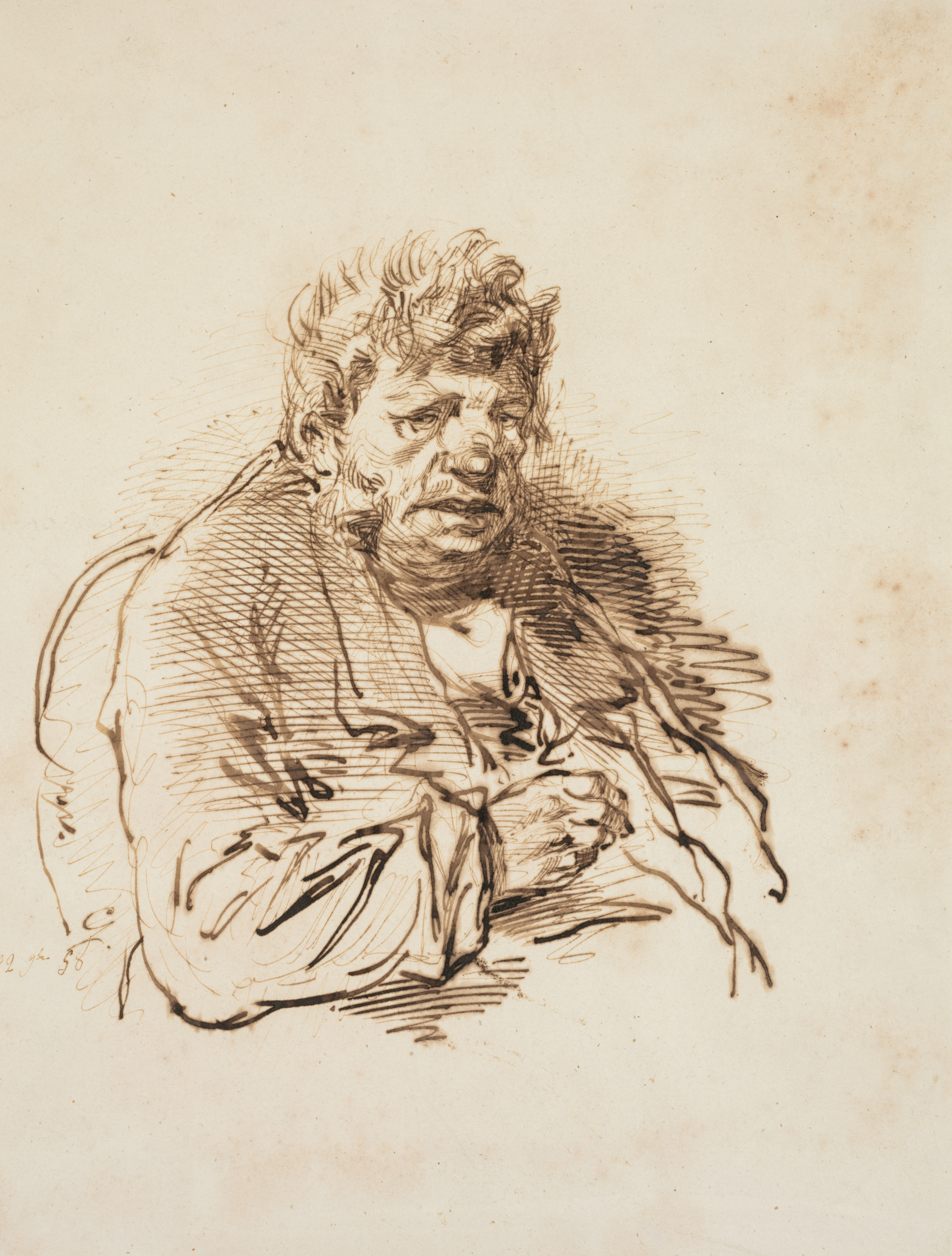 Paul Gavarni, Head of an Old Man