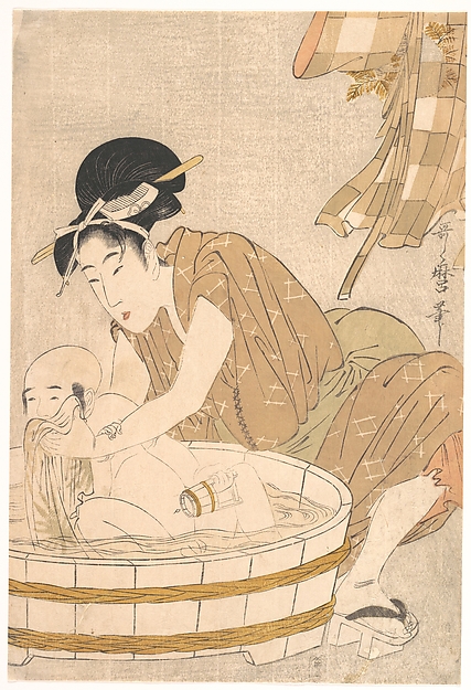 Kitagawa Utamaro, Bathtime (Gyōzui)