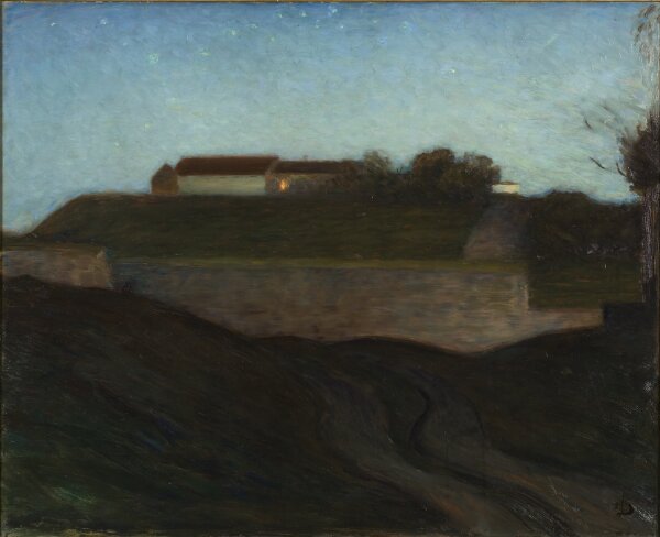 Richard Bergh, Varbergs fästning